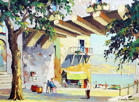 § Cecil Rochfort DOyly John (1906-1993) Cap Ferrat 17 x 23in.